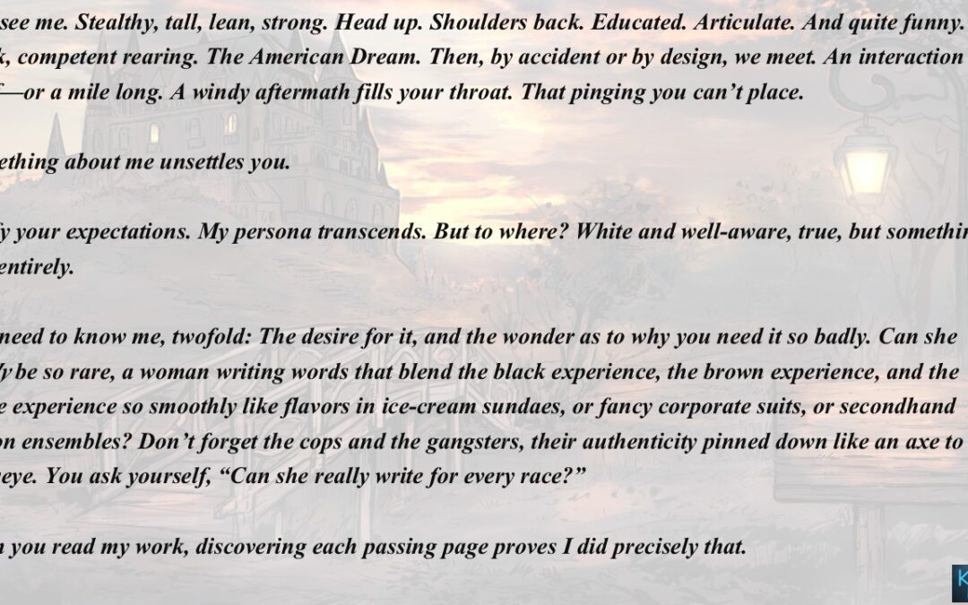 Author Krymzen Hall shares her style